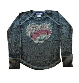 Tweenstyle TS Heart Rnbw Sparkle LS