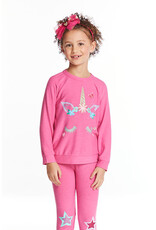Chaser CHSR Glitter Unicorn Top