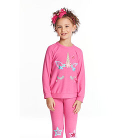 Chaser CHSR Glitter Unicorn Top