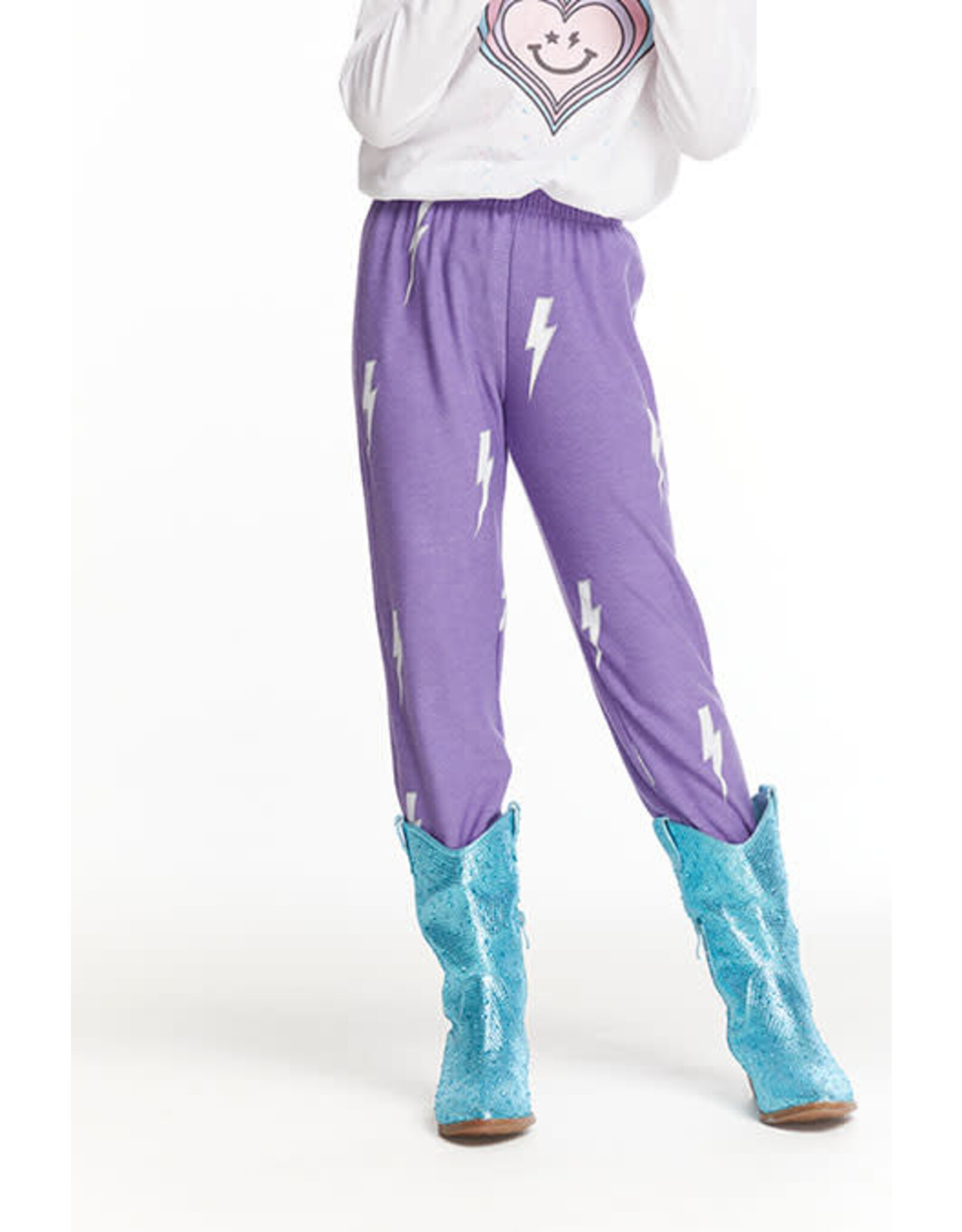 Chaser CHSR Glitter Bolt Pants