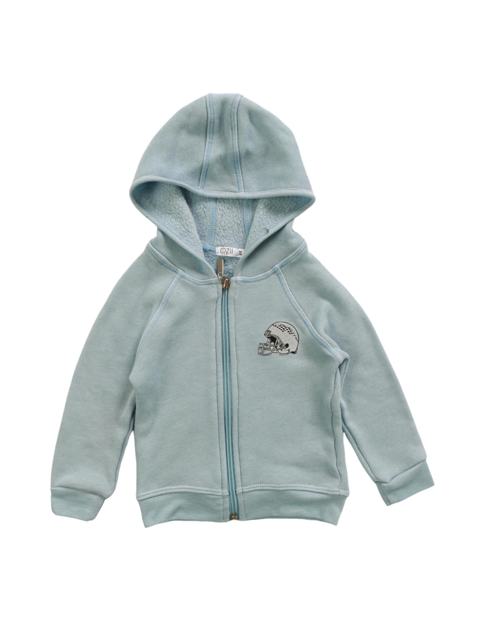 CZI Helmet Zip Up Hoodie