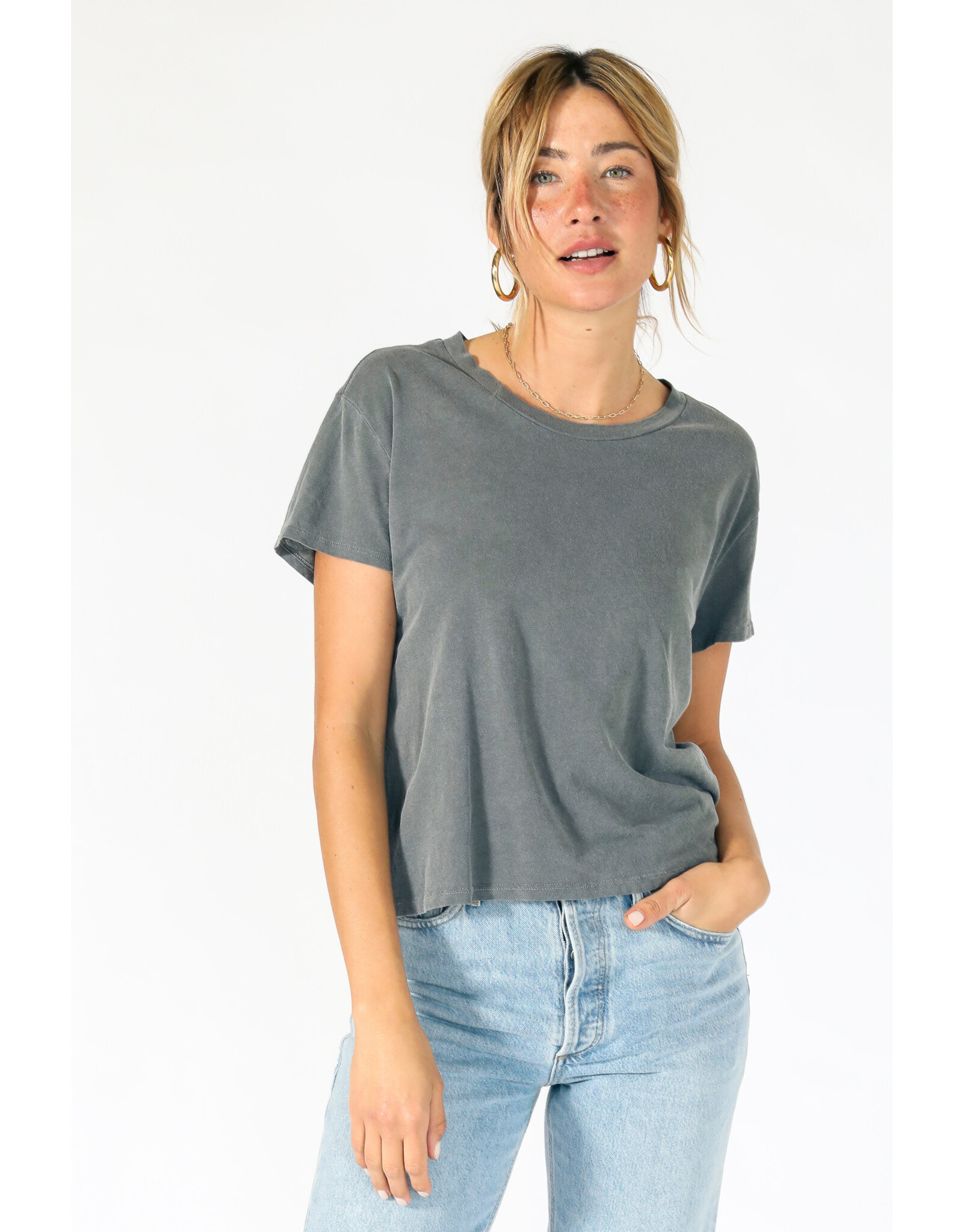 PeRFECT WHITE TEE PWT Harley Boxy Tee