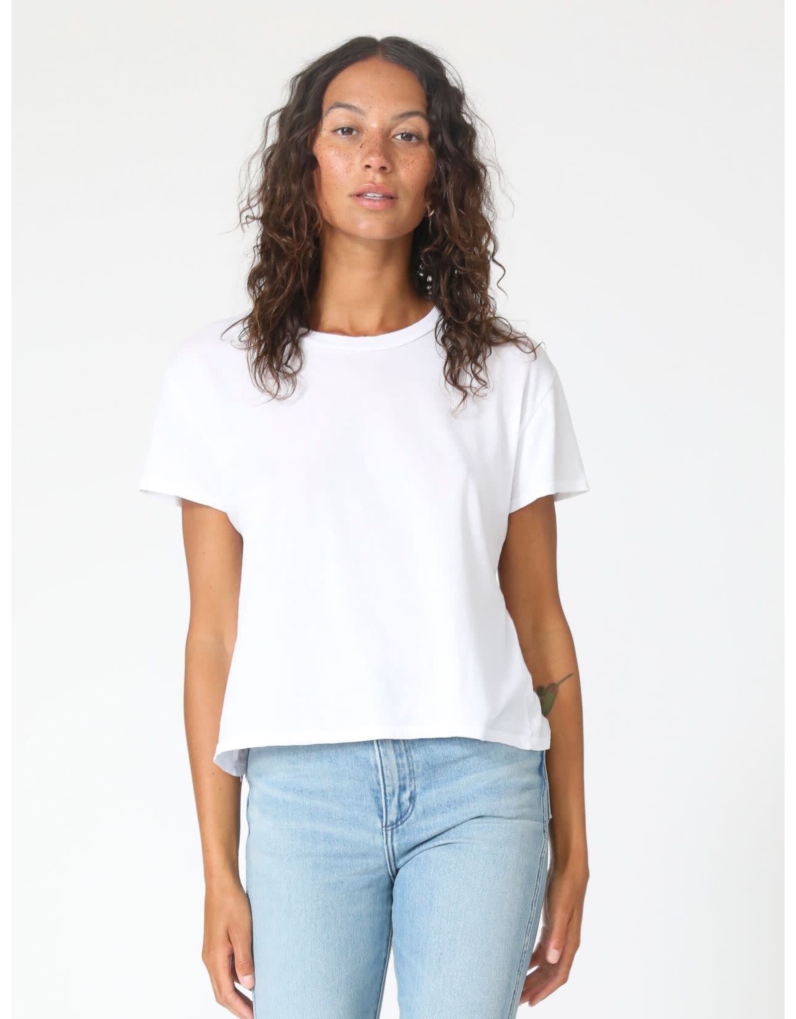 PeRFECT WHITE TEE PWT Harley Boxy Tee