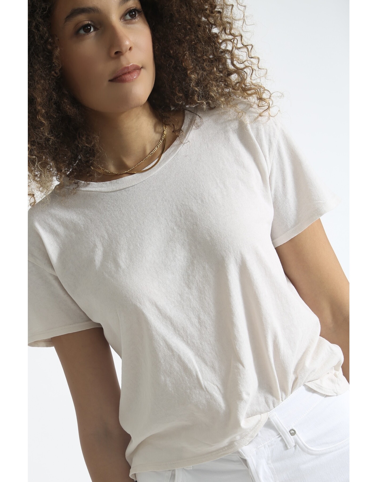 PeRFECT WHITE TEE PWT Harley Boxy Tee