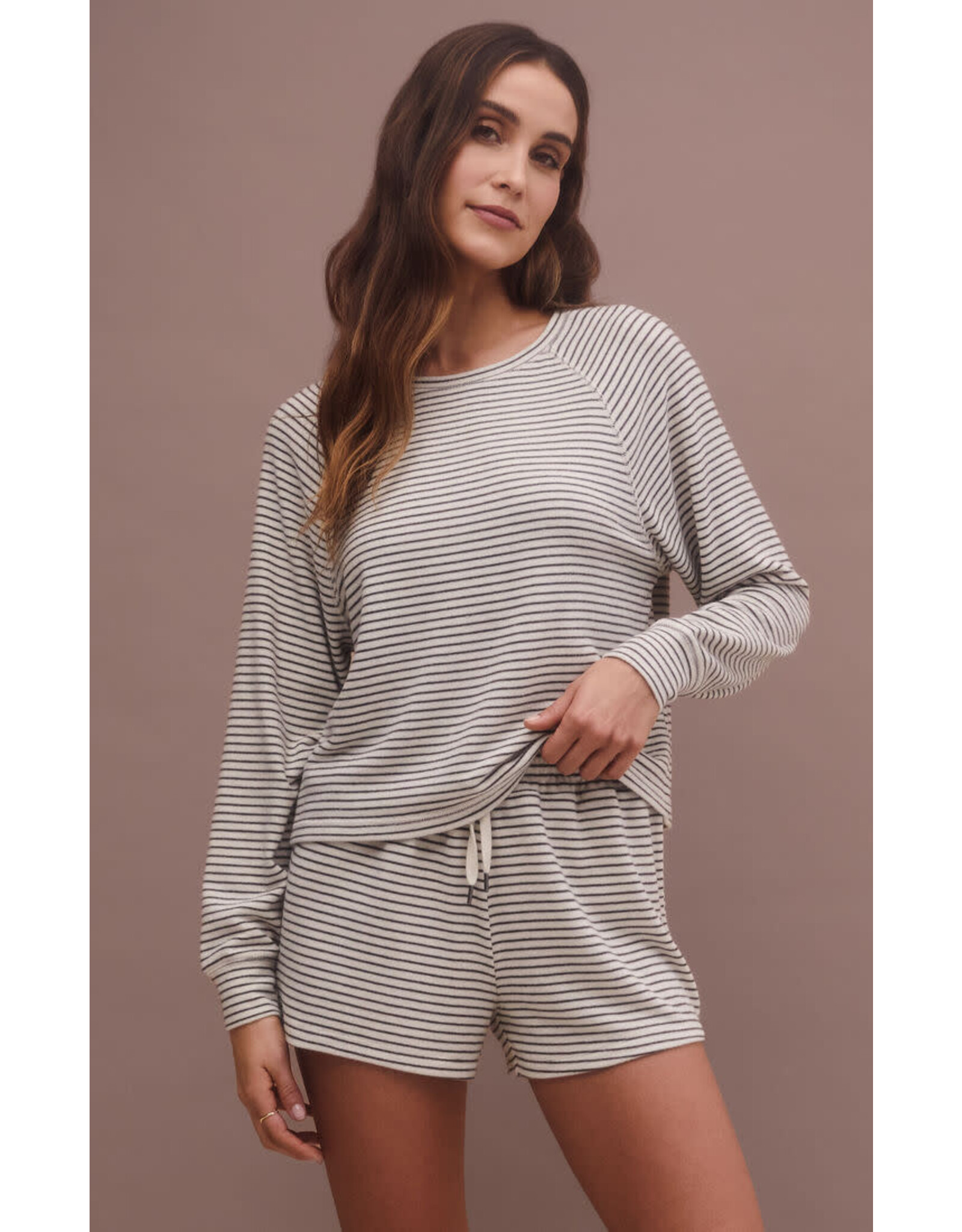 Z supply ZS Staying in Stripe Top