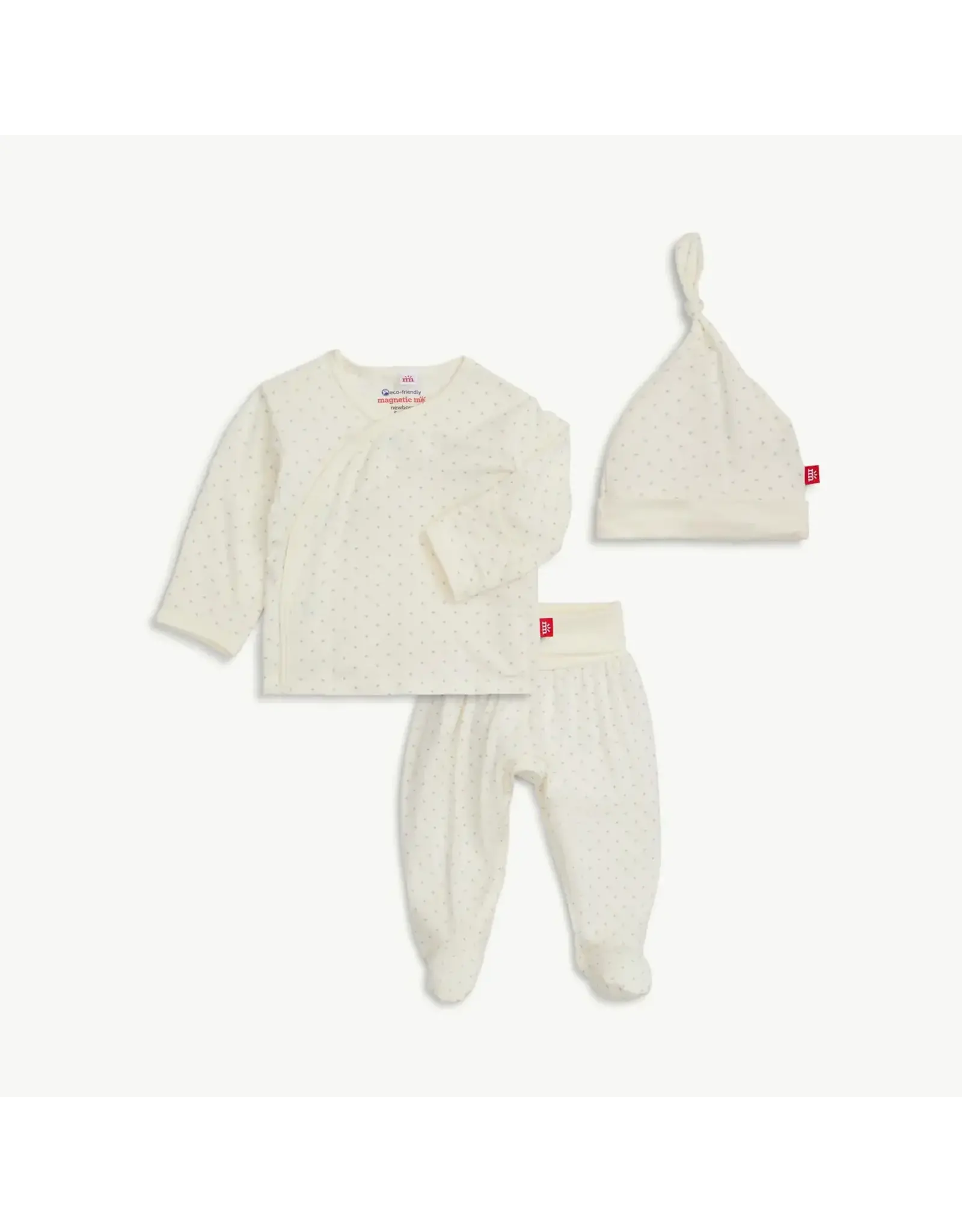 MM Pin Dot Kimono Hat Set