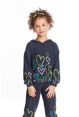 Chaser CHSR Colorful Hearts Hoodie