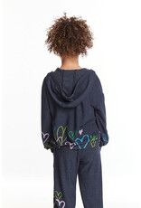 Chaser CHSR Colorful Hearts Hoodie