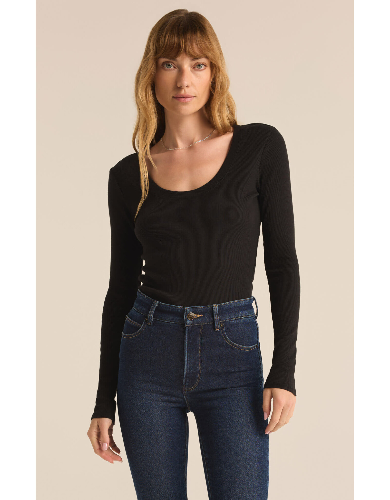 Z supply ZS Sirena LS Rib Tee
