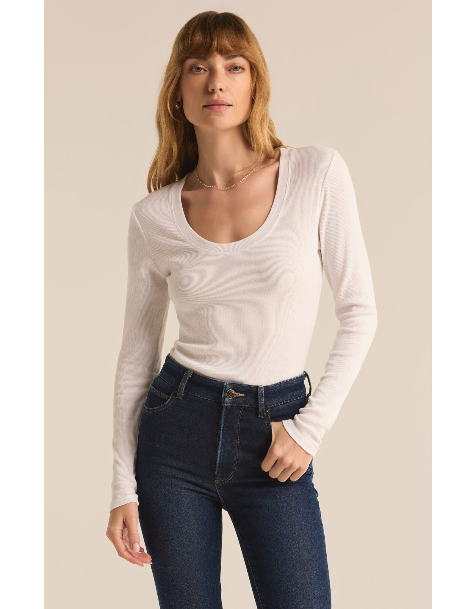 Z supply ZS Sirena LS Rib Tee