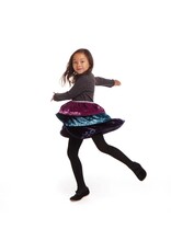 Andy & Evan AE Velvet Tiered Dress