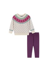 Andy & Evan AE Girls Fair Isle Legging Set