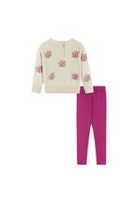 Andy & Evan AE Girls Snowflake Legging Set