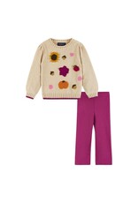 Andy & Evan AE Girls Chenille Legging Set