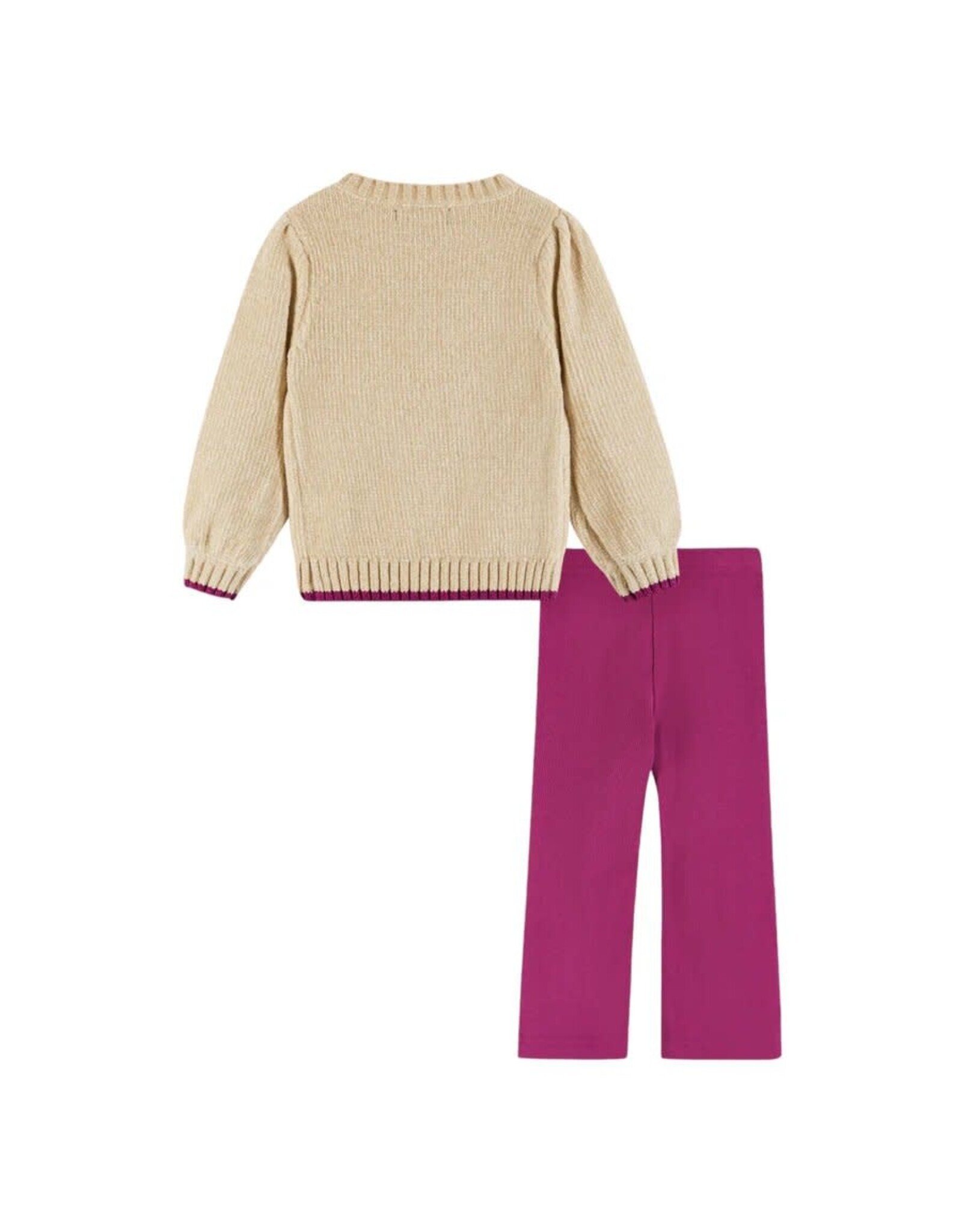 Andy & Evan AE Girls Chenille Legging Set