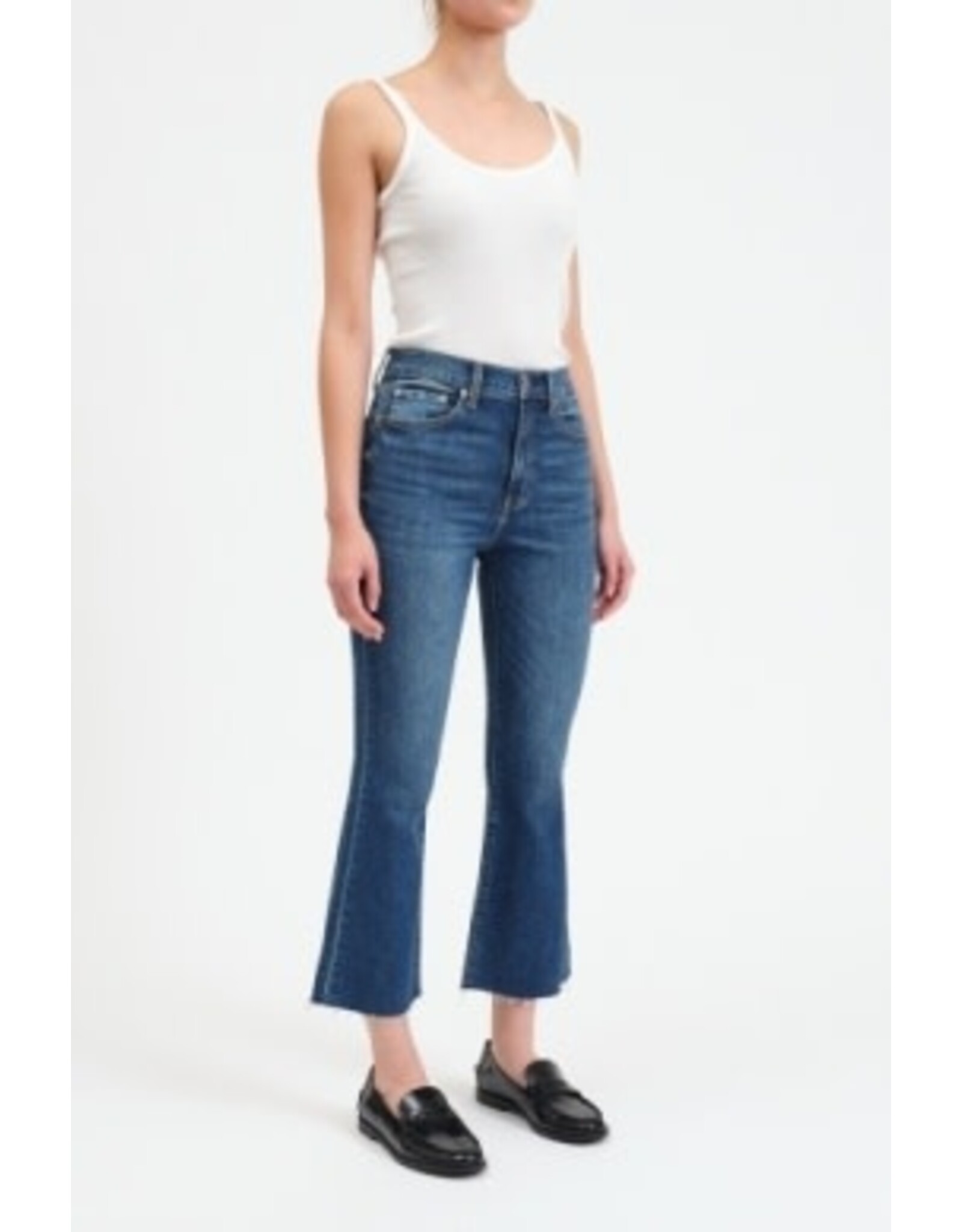 Daze Daze Shy Girl HR Crop Flare Denim