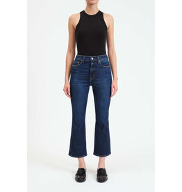 Daze Daze Shy Girl HR Crop Flare Denim