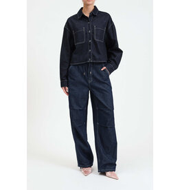 Daze Daze Editor Cropped Button Up