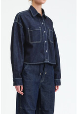 Daze Daze Editor Cropped Button Up