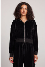 Chaser CHSR Velour Abilene Zip Up