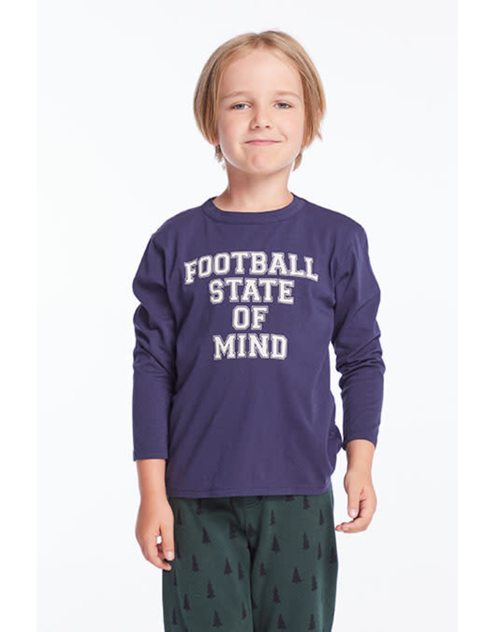 Chaser CHSR Boys Football Mind LS Crew