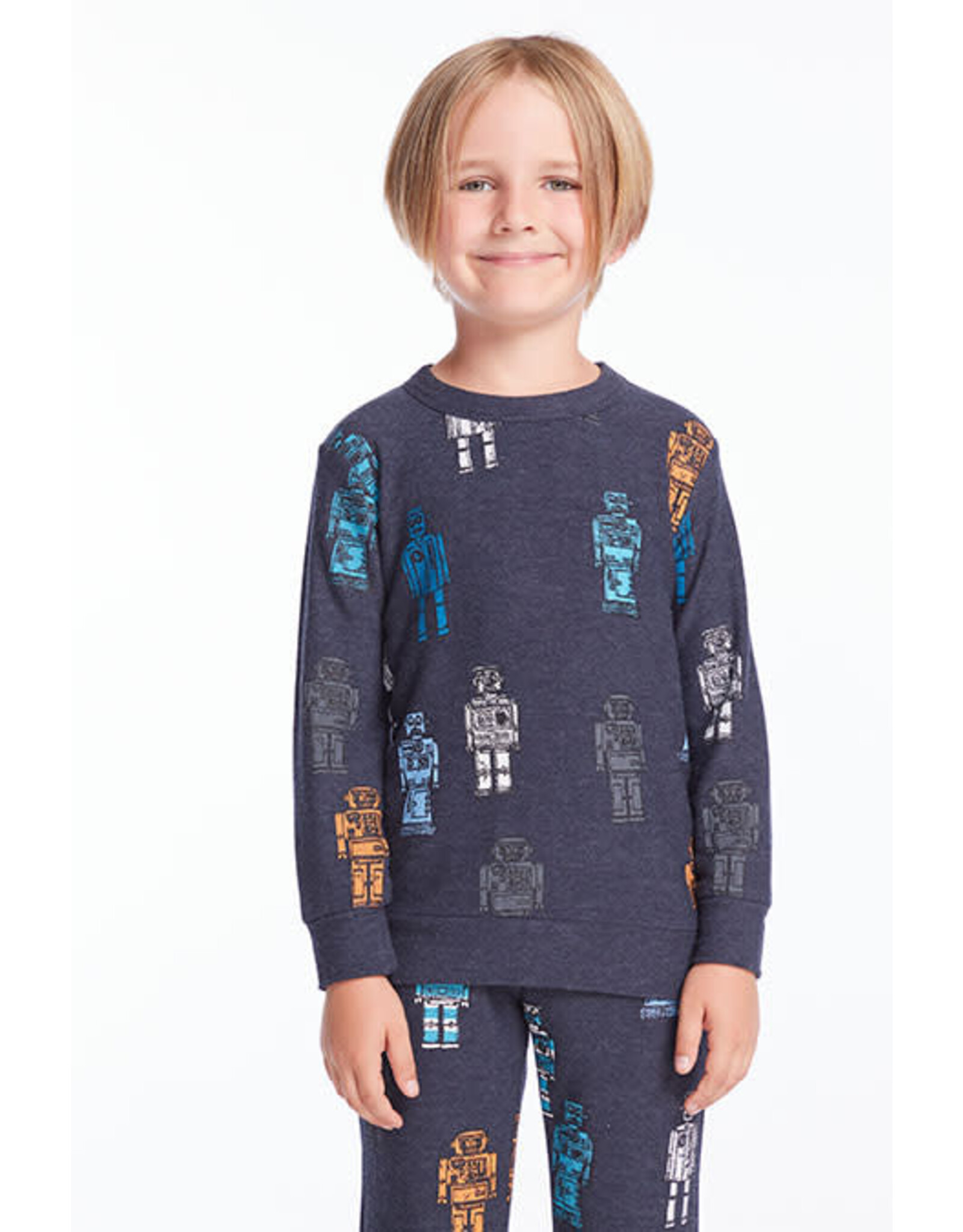 Chaser CHSR Boys L/S Robots PO
