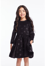 Chaser CHSR Velvet Twirl LS Dress
