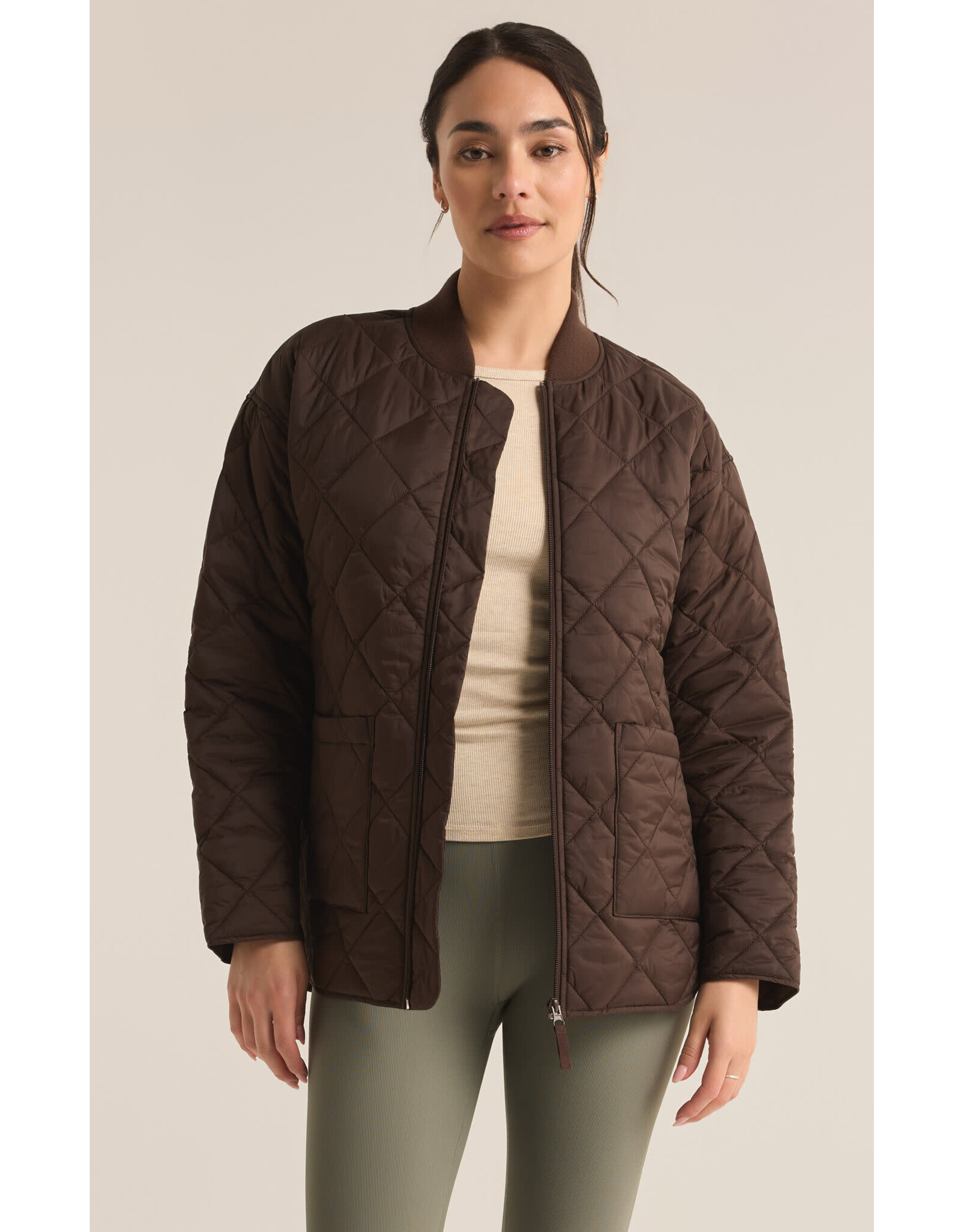 Z supply ZS Sunrise Quilted Bomber