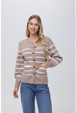525 America 525 Josie Stripe Cardi