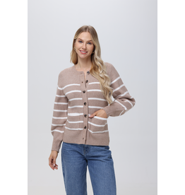 525 America 525 Josie Stripe Cardi
