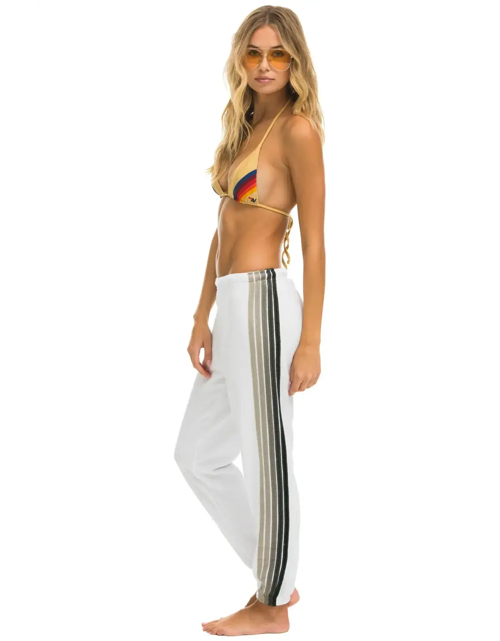 Aviator Nation AV 5 Stripe Sweatpants