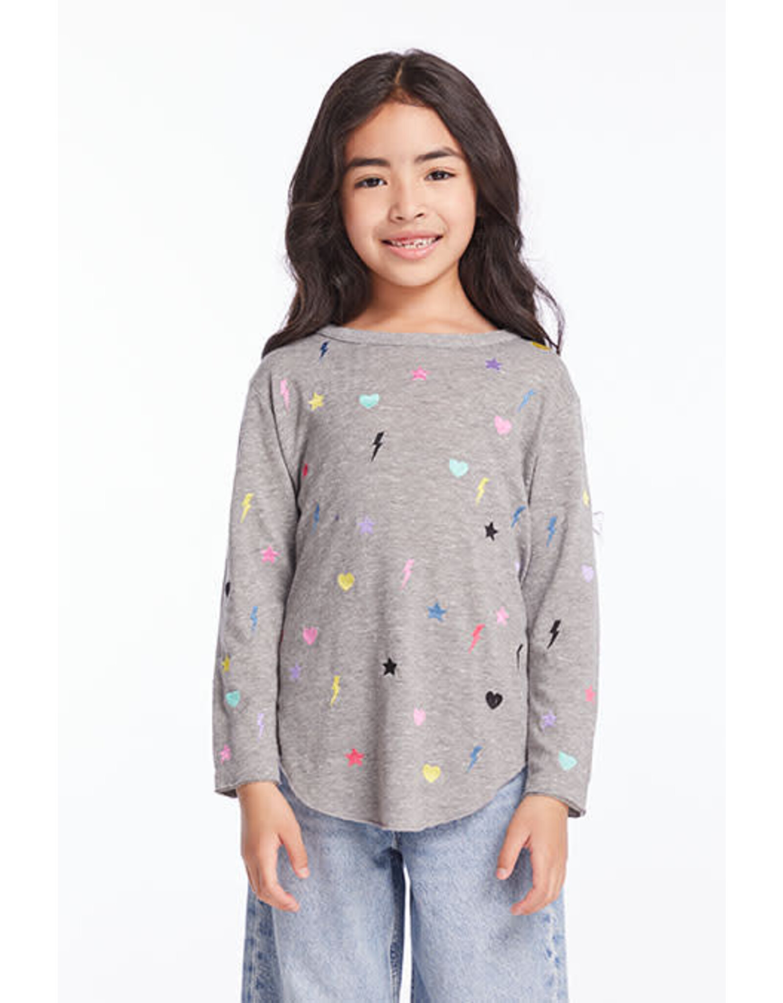 Chaser CHSR Stars & Bolts LS Tee