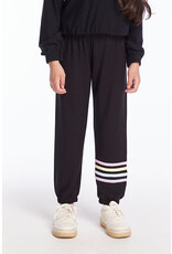 Chaser CHSR Slim Slouchy Stripe Pant