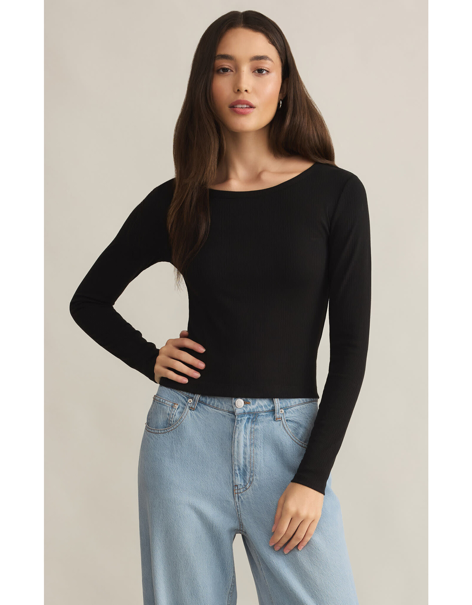 Z supply ZS Infinity Fitted LS Tee