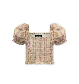 KATIEJNYC KJ Girls Marlee Puff Sleeve Top