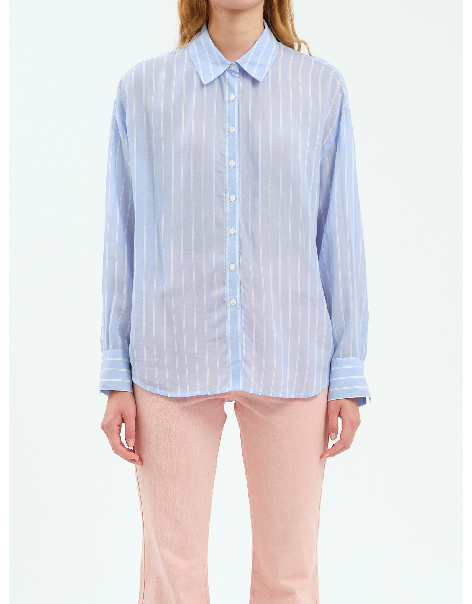 Daze Daze Lotus Back Tie LS Shirt