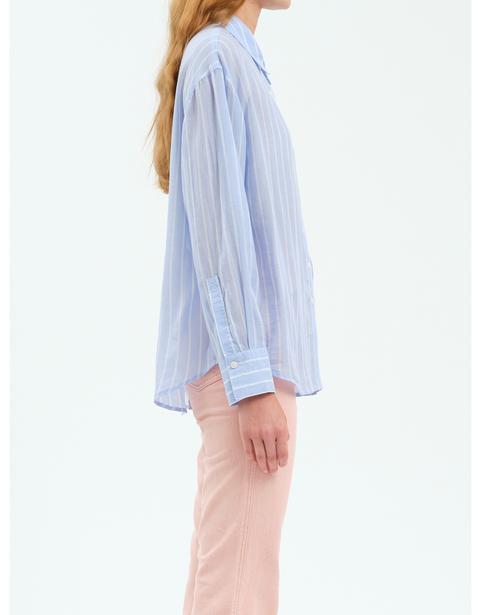 Daze Daze Lotus Back Tie LS Shirt
