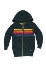 Aviator Nation AV Kids 5 Stripe Zip Hoodie