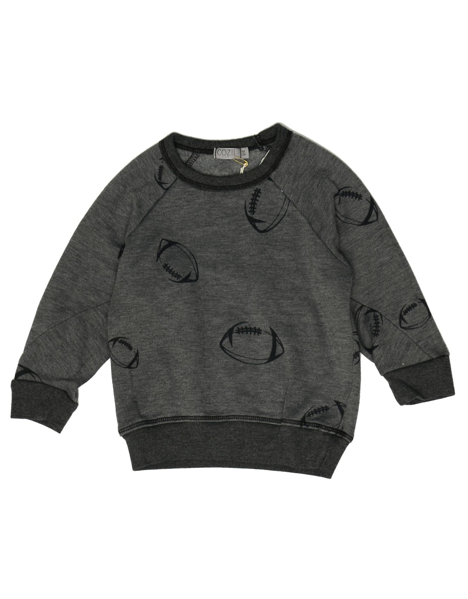 CZI Baby Boy Football L/S Crew