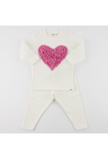 OB Ruffle Heart 2pc Set