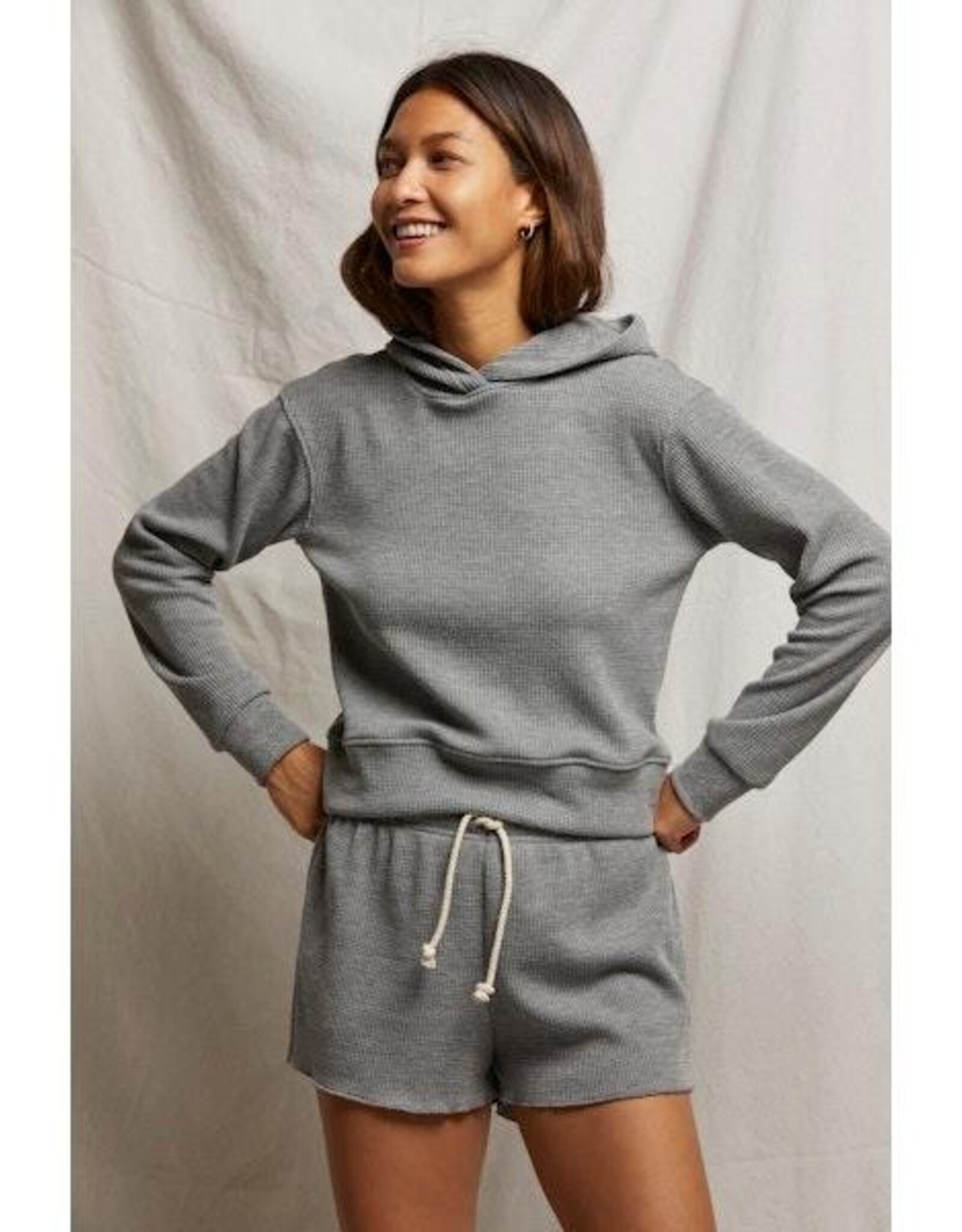 PeRFECT WHITE TEE PWT Azalia Waffle Hoodie