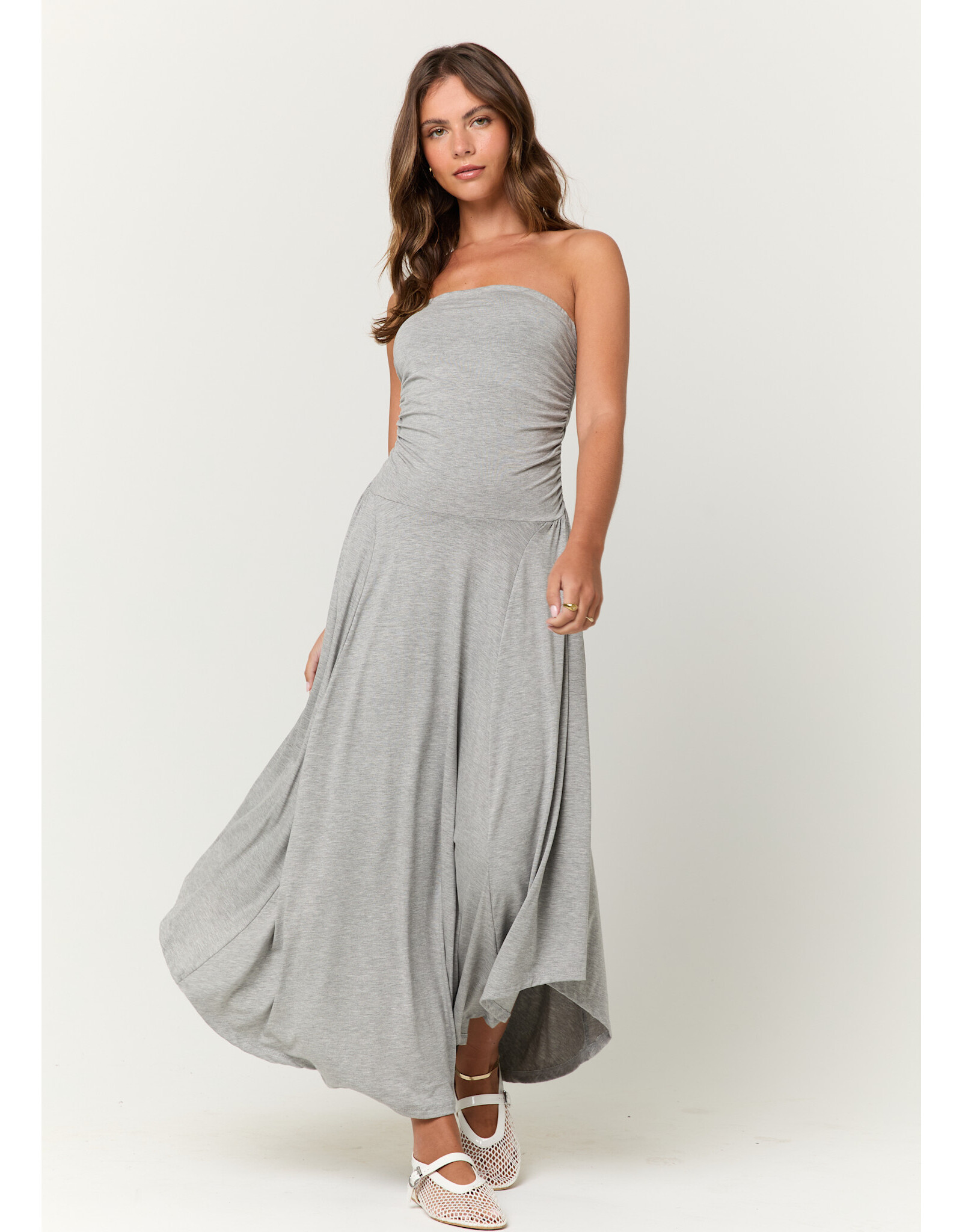 project social tee PST Goddess Strapless Dress