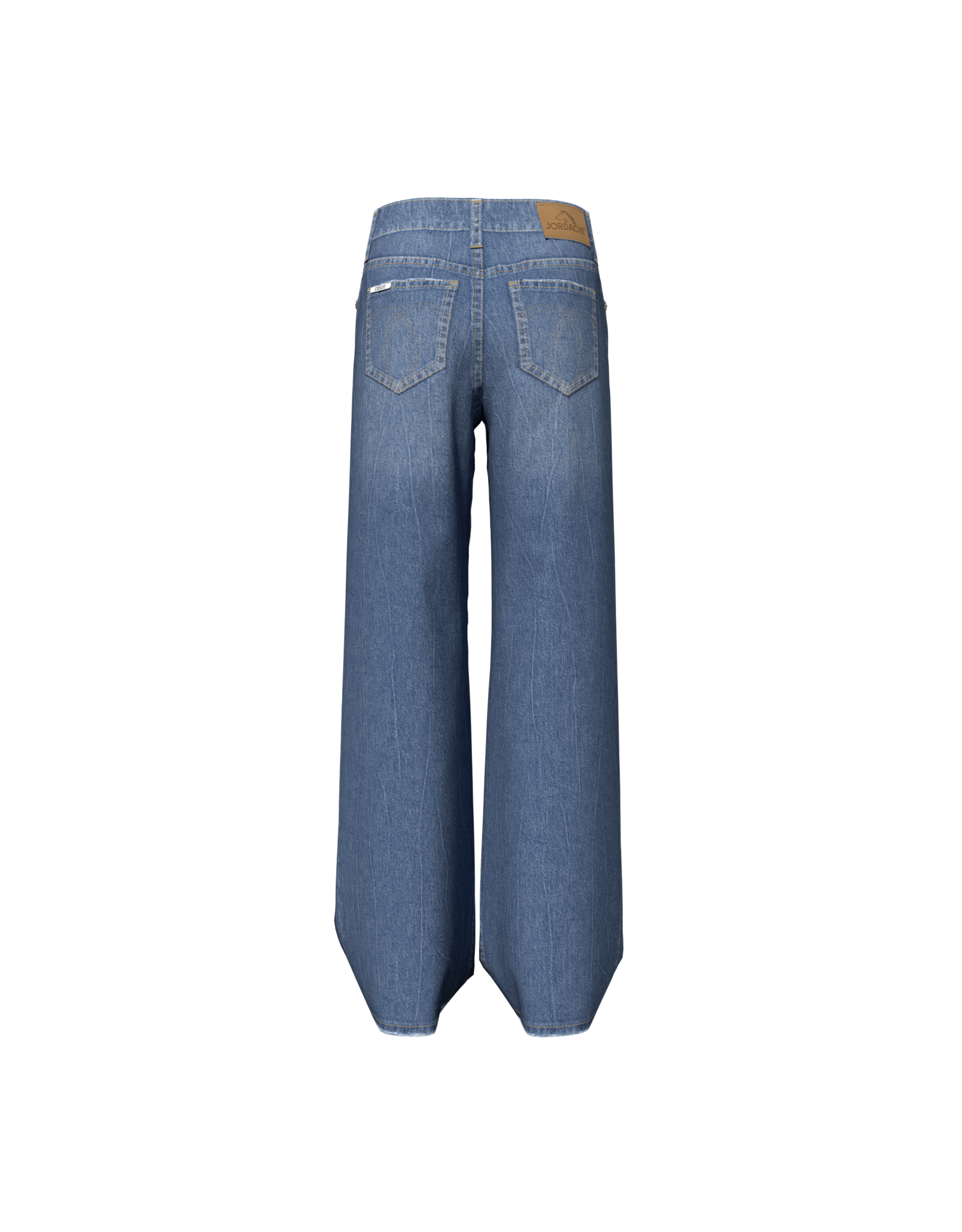 Jordache JRDH HR Wide Leg Jean