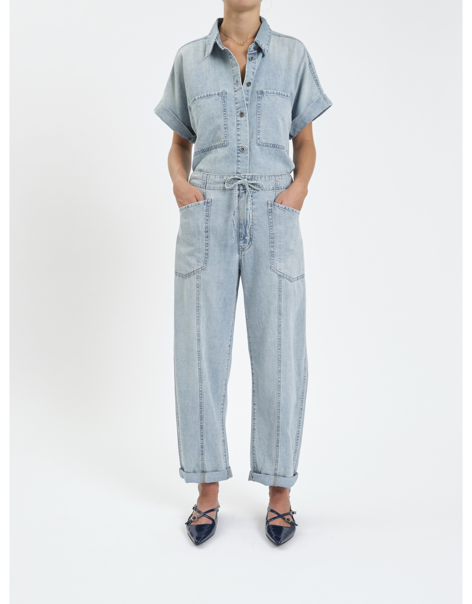 Daze Daze Villa Drawstring Barrel Leg