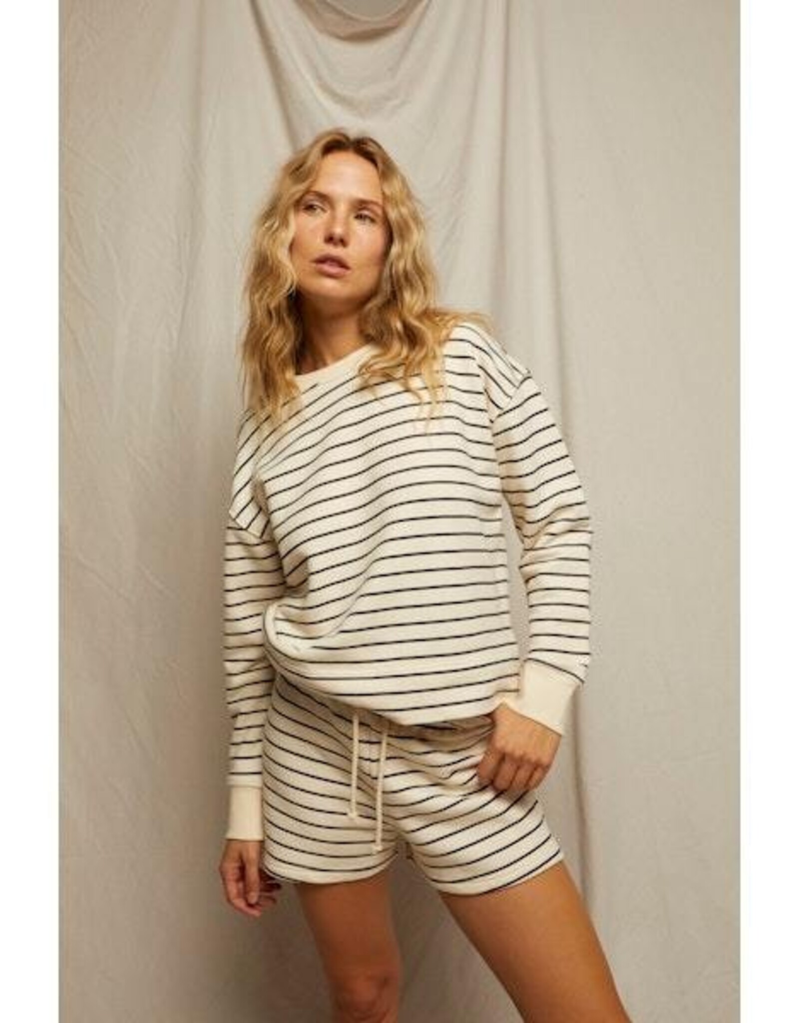 PeRFECT WHITE TEE PWT Tyler Stripe Sweatshirt
