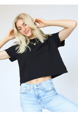 PeRFECT WHITE TEE PWT Tori Raw Hem Tee
