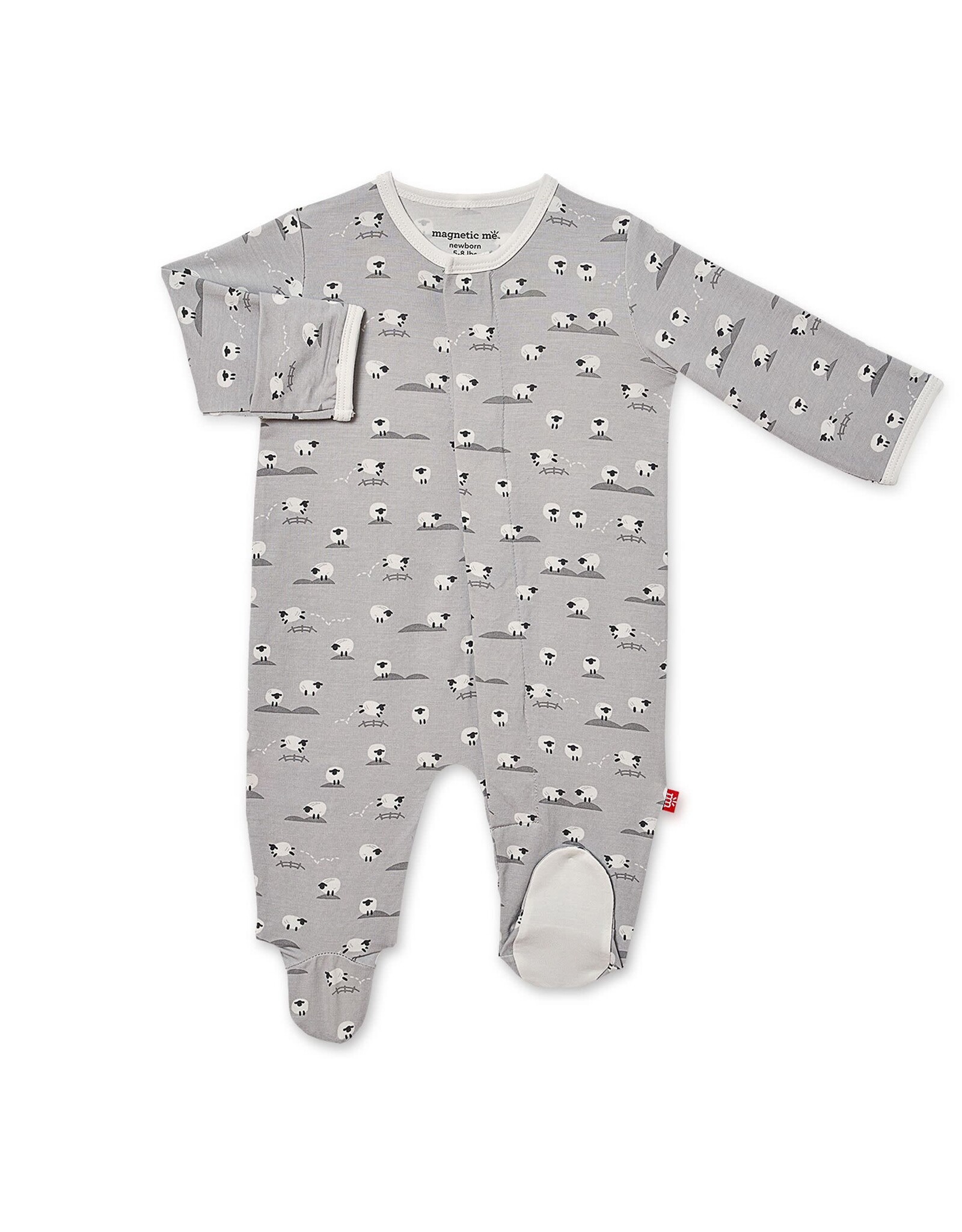 MM BAA BAA Baby Mag Footie