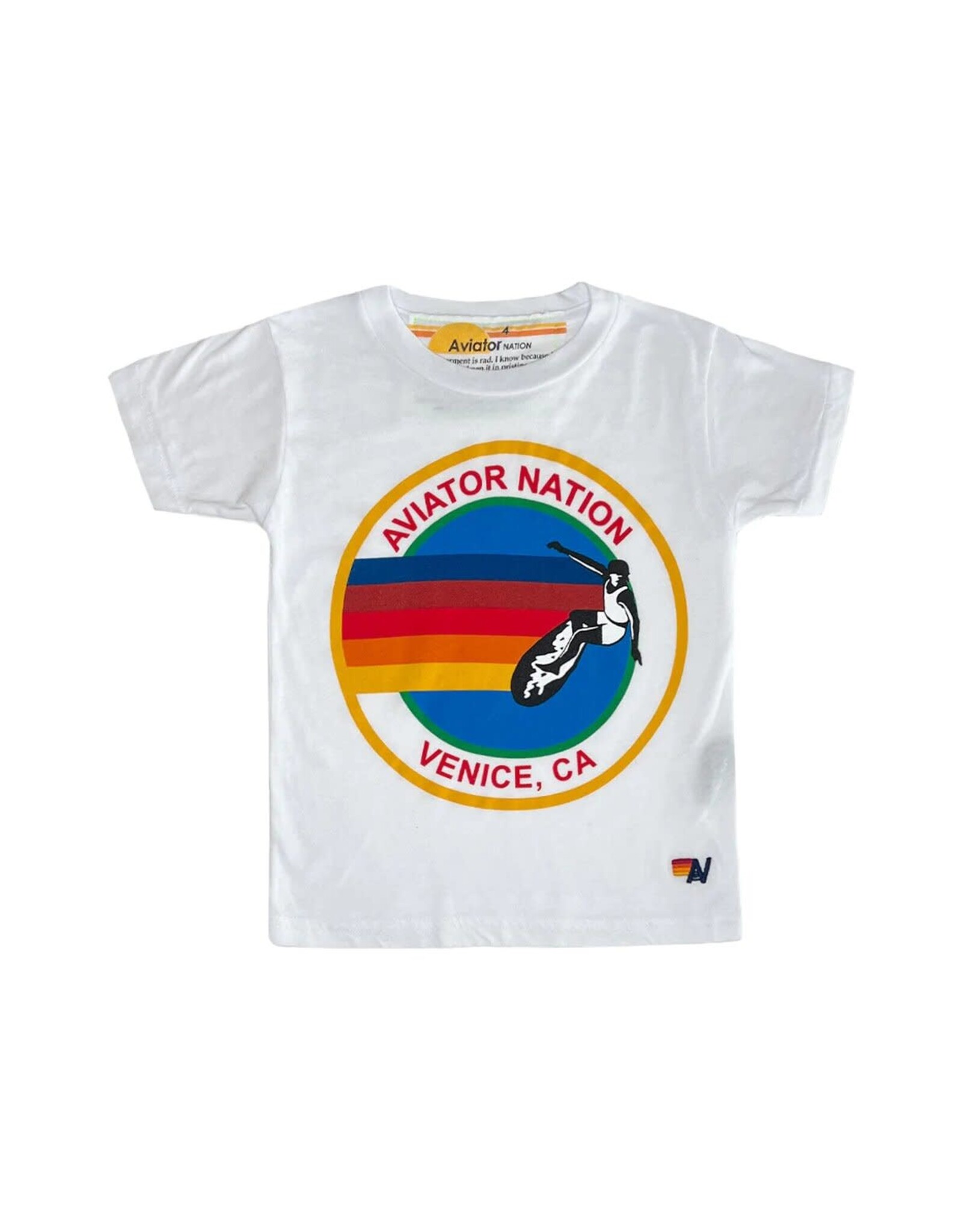 Aviator Nation AV Kids Logo Tee