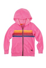Aviator Nation AV Kids 5 Stripe Zip Hoodie