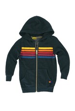 Aviator Nation AV Kids 5 Stripe Zip Hoodie